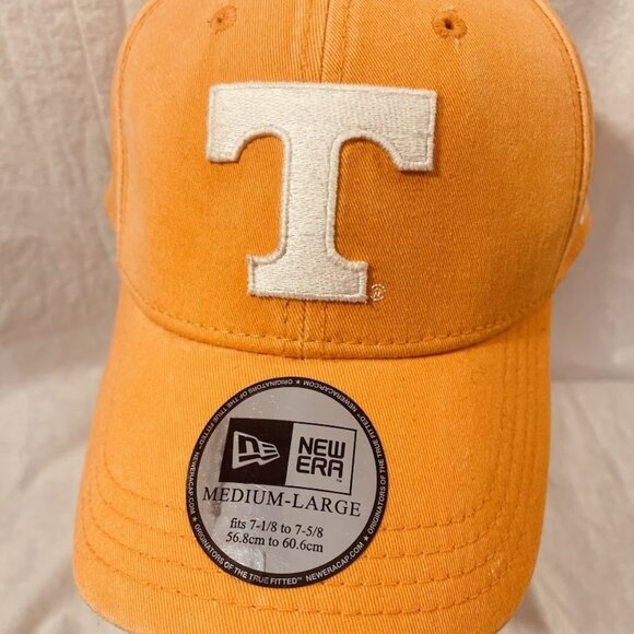 Tennessee Volunteers Hat Cap Fitted Mens Large Orange NCAA Football New Era Vols - Picture 2 of 12